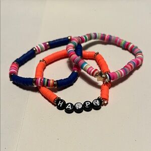 Heishi Beaded Bracelet Bundle